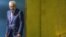 FILE - Serbia's President Tomislav Nikolic arrives to address attendees during the 70th session of the United Nations General Assembly at the U.N. Headquarters in New York, Sept. 30, 2015. 