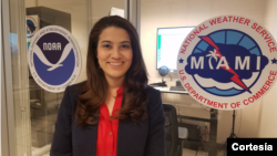 María Torres, meteoróloga de NOAA, recomendó mantenerse atentos a las recomendaciones de las autoridades.