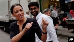 La joven demócrata de origen puertorriqueño Alexandria Ocasio-Cortez, gana importante distrito en NY el 6 de noviembre de 2018.