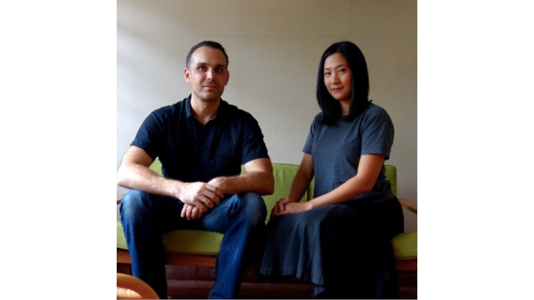 Daliana Suryawinata dan Florian Heinzelmann, bangga Microlibrary Warak Kayu jadi finalis Architizer A+ Awards 2020. (Courtesy: Pribadi.)