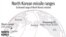 NORTH KOREA MISSILE RANGES