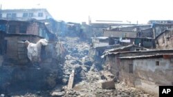 Evidence of Sierra Leone's civil war remains