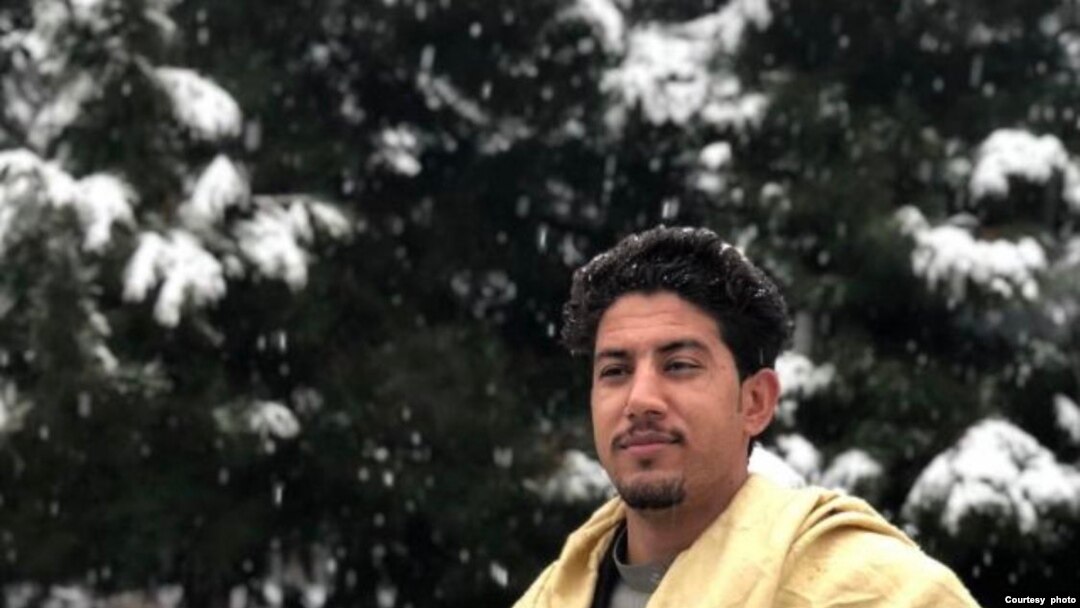 Azeem Azeemi, a detained human rights activist in Kabul, is seen in this undated photo provided by his family. (Courtesy photo)