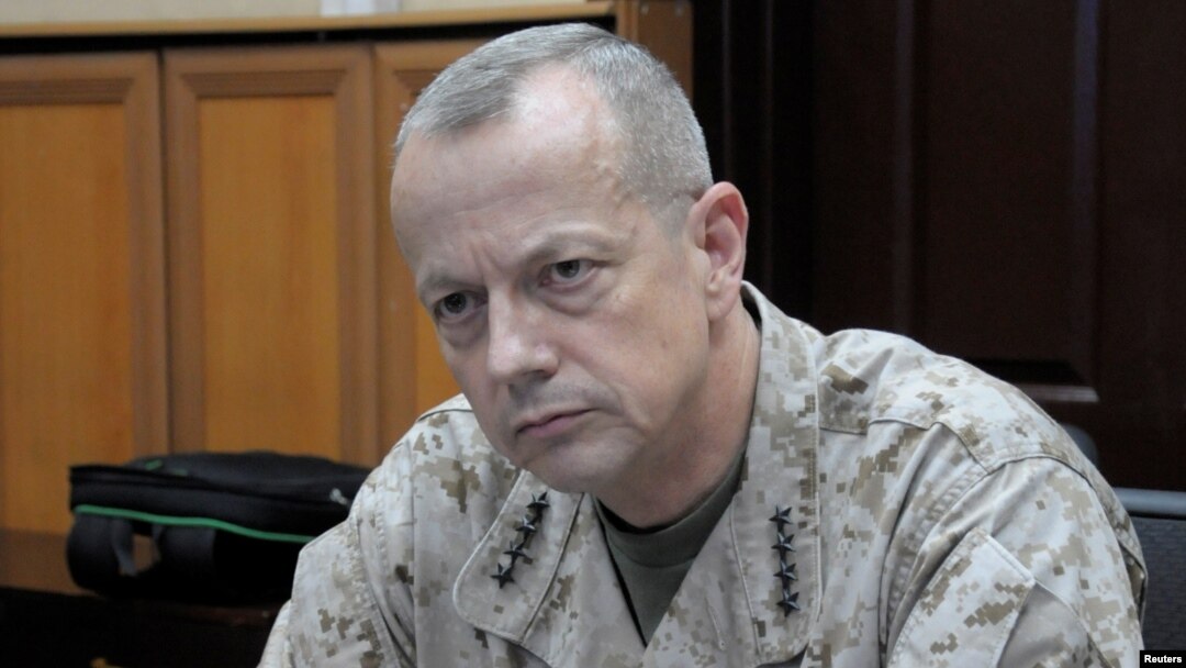 U.S. General John Allen in Kabul, April 4, 2012.