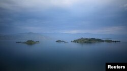 FILE - Lake Kivu is seen in the Democratic Republic of Congo, Nov. 25, 2016.