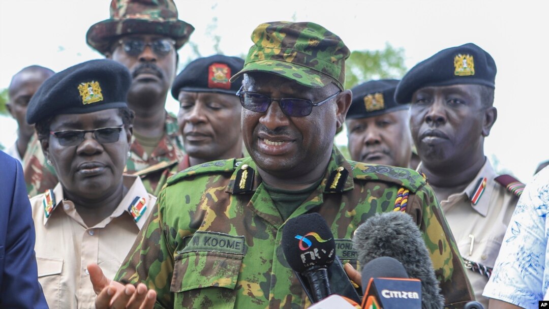 Japhet Koome wayoboraga polisi muri Kenya