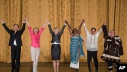 Picture of winners of Goldman Prize
