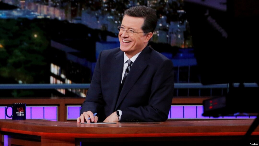 Stephen Colbert dijo que finalmente logró que el presidente Donald Trump pronunciara su nombre, así sea para criticarlo.