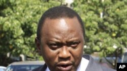 Kenya's Finance Minister Uhuru Kenyatta (file photo).