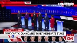 6 Berbijarên Demokrat di Gotûbêja CNN'ê de Derketin Pêş Hilbijeran