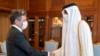 Almanya Ekonomi Bakanı Robert Habeck Katar ve Katar Emiri Şeyh Temim bin Hamad Al Sani Mart ayında biraraya gelmişti.