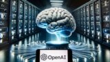 Logo OpenAI na slici kompjuterskog monitora koju je proizveo ChatGPT Dall-E model, 8. decembra 2023. u Bostonu. (Foto: AP Photo/Michael Dwyer)