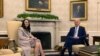 Presiden AS Joe Biden menerima kunjungan PM Selandia Baru Jacinda Ardern di Gedung Putih, Washington DC (31/5). 