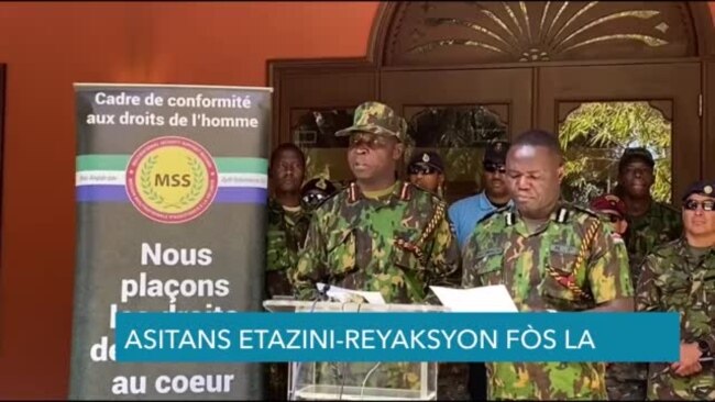 Fòs Miltinasyonal la Rete yon Priyorite pou Etazini, Dapre Potpawol MSS la 