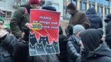 Protest ispred Ustavnog suda u Beogradu