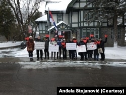 Protest podrške studentima u Otavi, 1. mart 2025.