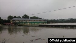 ရခိုင်ပြည်နယ် မြောက်ဦးမြို့ ရေကြီးမှု အခြေအနေ (ဓာတ်ပုံ - MOI)