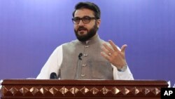 Hamdullah Mohib, mantan Penasihat Keamanan Nasional Afghanistan (foto: dok). 