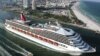 Satu Mesin Kapal Pesiar "Carnival Liberty" Terbakar di Karibia 