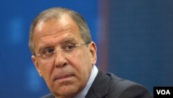 Menteri Luar Negeri Rusia Sergei Lavrov berkunjung ke Washington hari ini (13/7).