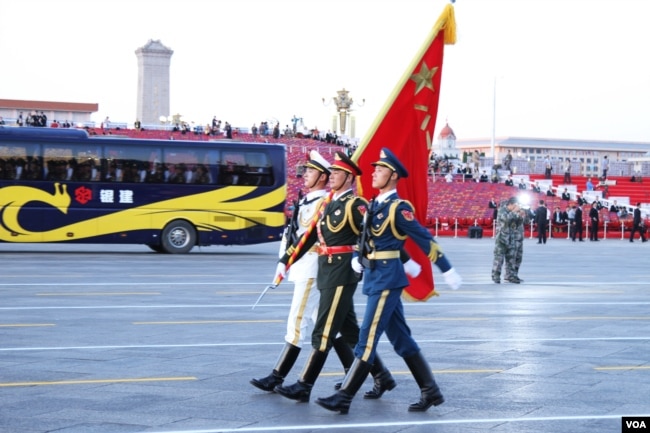 资料照：2015年9月3日，北京举行盛大抗战阅兵。