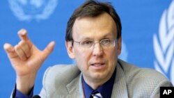 FILE - Director of WHO’s Global TB Program, Mario Raviglione.