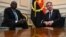 FILE - US Secretary of State Antony Blinken (R) meets with Angolan Foreign Minister Tete António (L) in Luanda on January 25, 2024.
