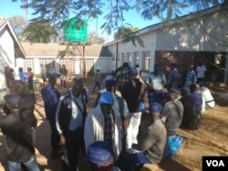 Some of the polling officers set to conduct Zimbabwe's general elections.