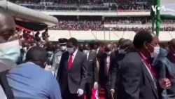 Thousands Attend Inauguration of New Zambia President