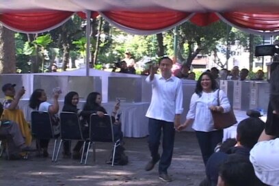 Pelaksanaan Pemilu Indonesia 2014 di Jakarta