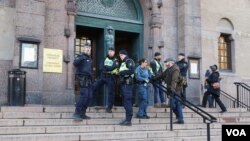  دادگاه حمید نوری در شهر استکهلم سوئد. آرشیو 