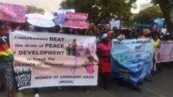 Report on WOZA Demonstration Filed By Taurai Shava