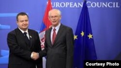 Herman van Rompuy dhe Ivica Daçiç