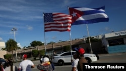 Emigrados cubanos reaccionan a los informes de las protestas en Cuba ocurridas el 11 de julio de 2021. [Archivo]
