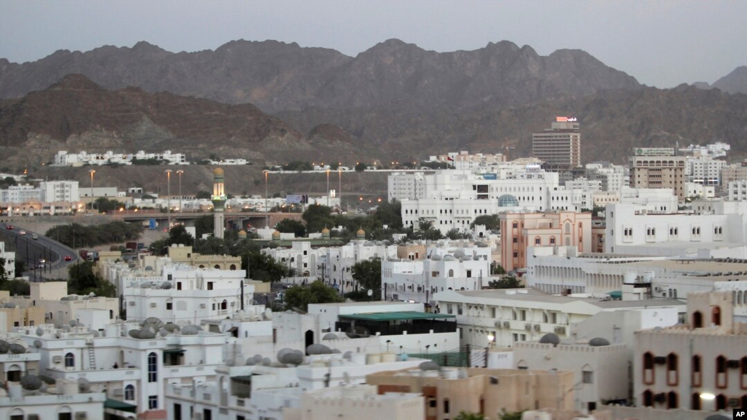 Pemandangan kota Muscat, Oman. Laporan yang dirilis oleh Human Rights Watch pada hari Rabu, 13 Juli 2016 mengatakan pekerja imigran di Oman diperlakukan semena-mena dan menghadapi kondisi seperti perbudakan.