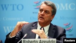 Roberto Azevedo akan mundur dari jabatan Dirjen WTO akhir Agustus mendatang (foto: dok).