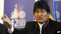 El presidente boliviano, Evo Morales, es de los que apoya la desaparición del sistema interamericano de derechos humanos.