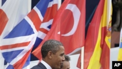 جی ٹونٹی، فرانس میں صدراوباما کی عالمی راہنماؤں سے ملاقاتیں
