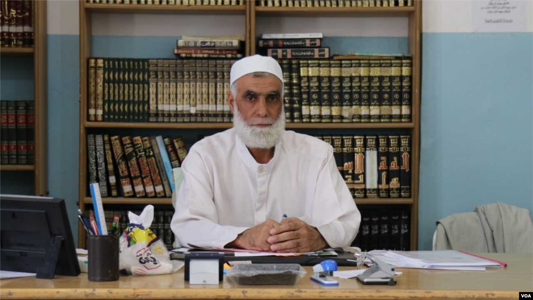عەبد سەعید بەرێوەبەری بارەگای ئیفتە لە پارێزگای ڕەققە