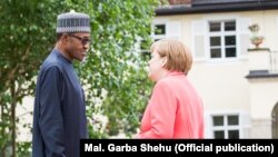 Shugaba Buhari da shugabar Jamus