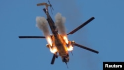 Mosul helicopter attack