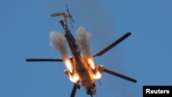 Mosul helicopter attack