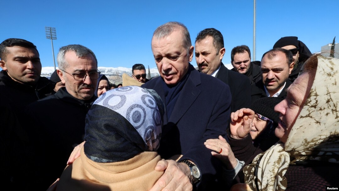 Prezident Erdog'an Qahramonmarashda