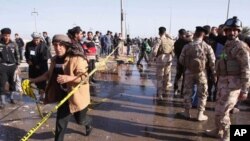 시아파 순례자들을 겨냥한 자살폭탄공격이 일어난 바스라시