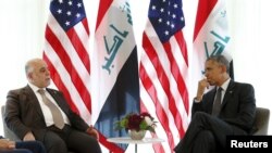 حیدر العبادی در دیدار با باراک اوباما