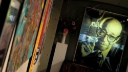 An art exhibit at the Eubie Blake National Jazz Institute and Cultural Center in Baltimore