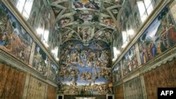 Nhà thờ Sistine ở Vatican.