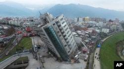 Наслідки землетрусу на Тайвані