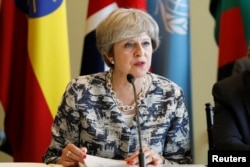 Perdana Menteri Inggris Theresa May.