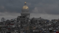 A view of Havana city with the National Capitol building in the background following a nationwide blackout in Havana, Cuba, March 17, 2026. 